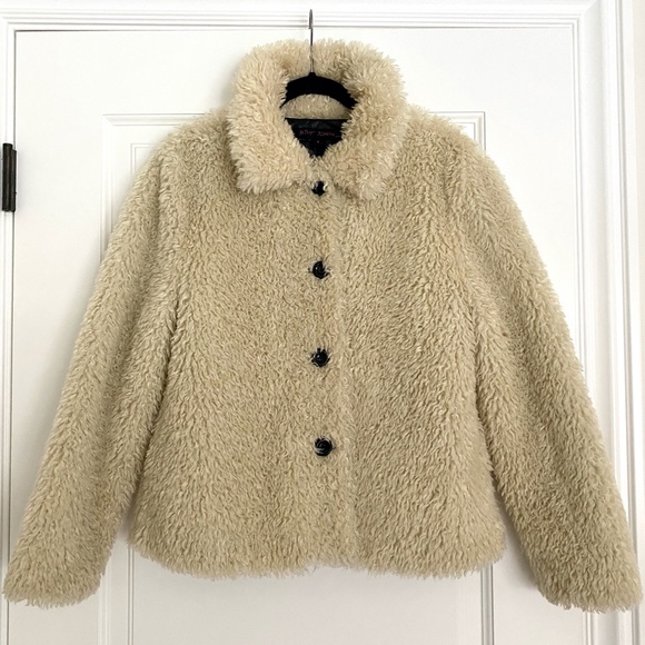 Betsey Johnson Teddy Bear Faux Fur Jacket - S - Picture 2 of 7